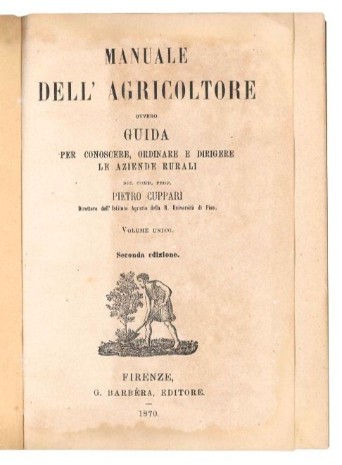 Manuale dell'agricoltore, ovvero Guida per conoscere, ordinare e dirigere le …