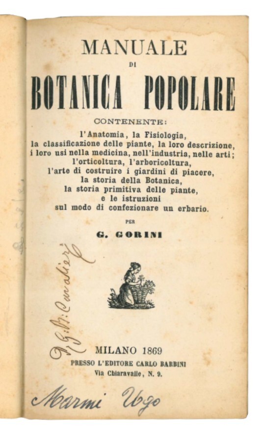 Manuale di botanica popolare : contenente: l'anatomia, la fisiologia, la …