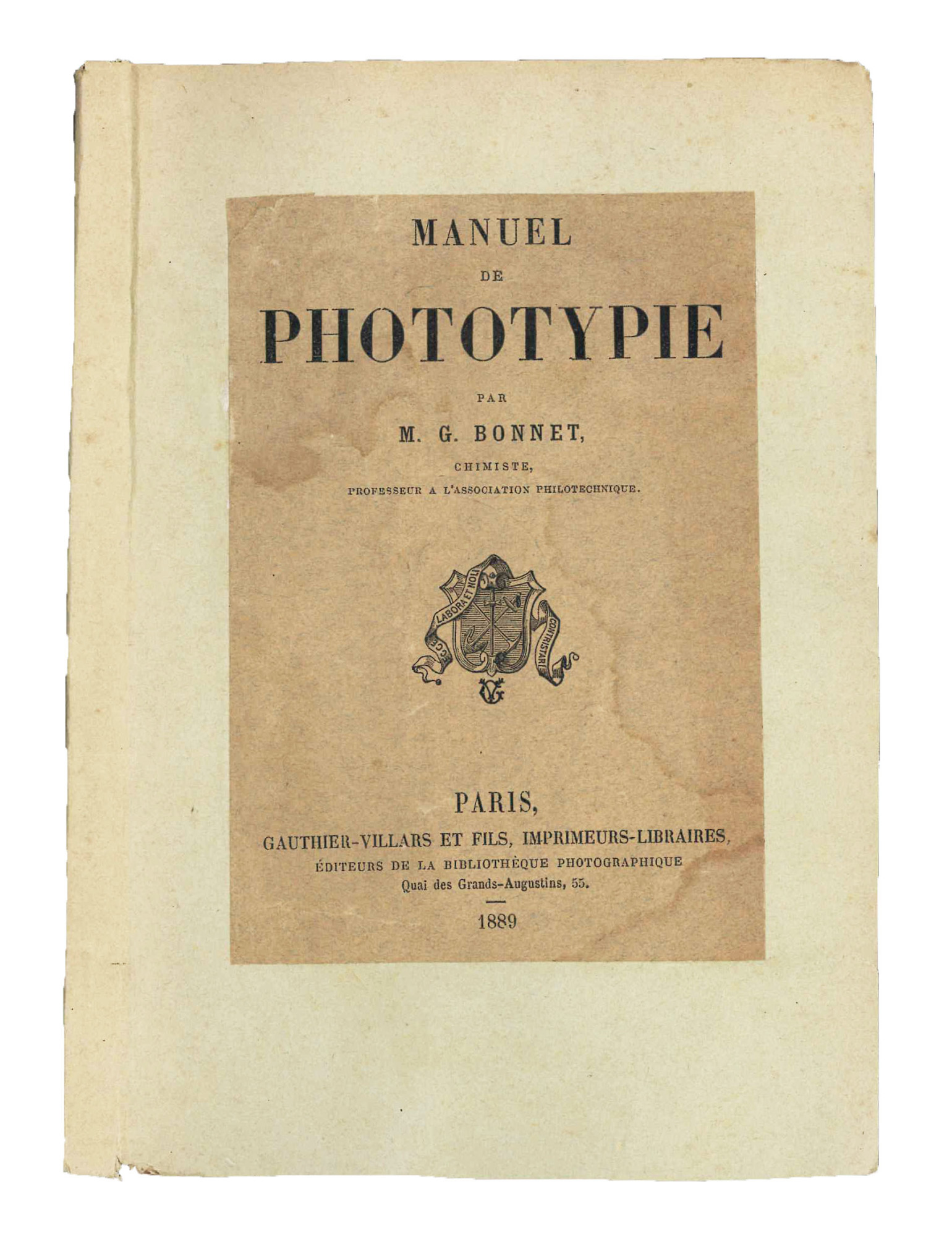 Manuel de phototypie.