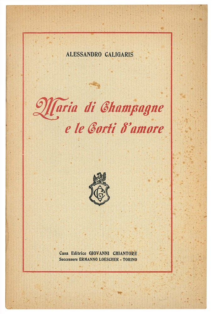 Maria di Champagne e le Corti d'amore.