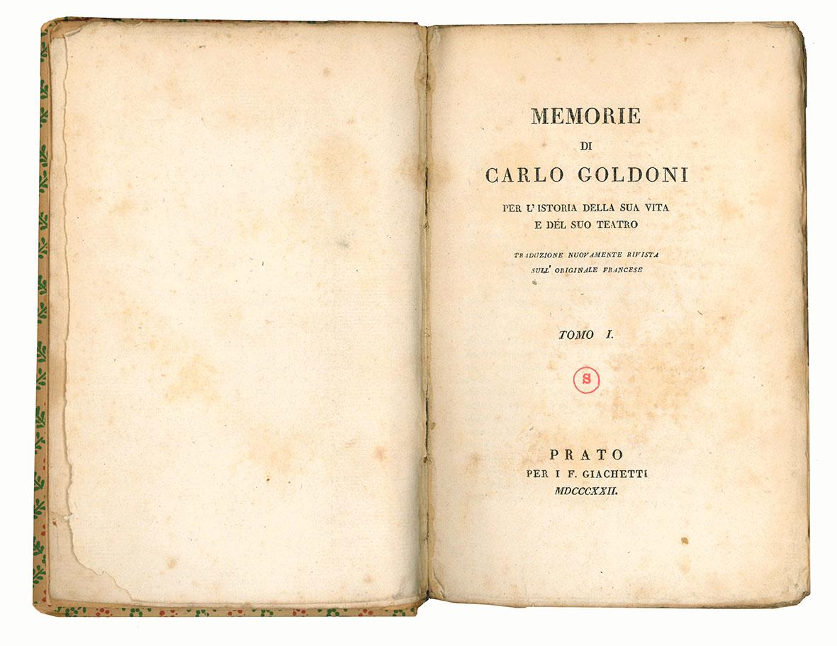 Memorie di Carlo Goldoni per l'istoria della sua vita e …