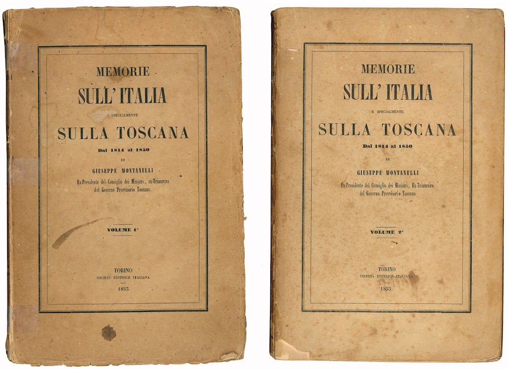 Memorie sull'Italia e specialmente sulla Toscana dal 1814 al 1850. …