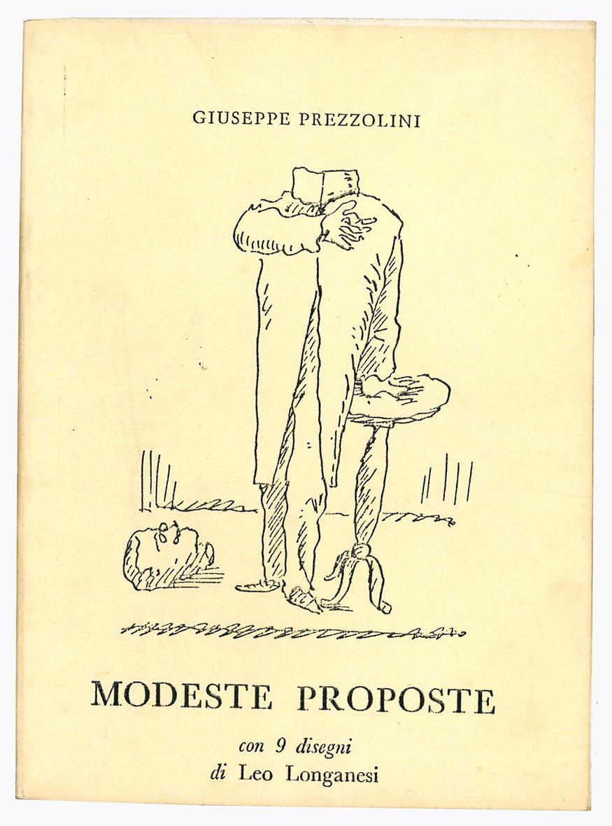 Modeste proposte scritte per svago di mente, sfogo di sentimenti …