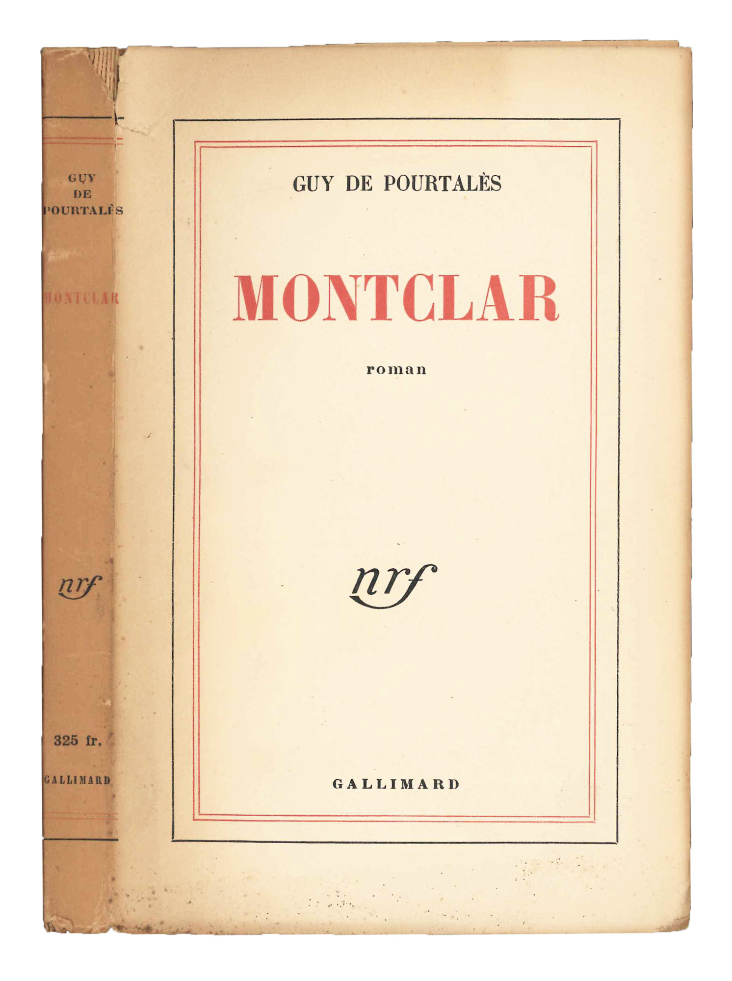 Montclar. Roman.