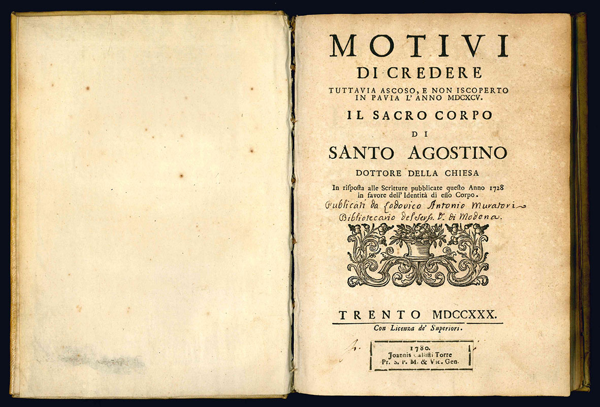 Motivi di credere tuttavia ascoso, e non iscoperto in Pavia …