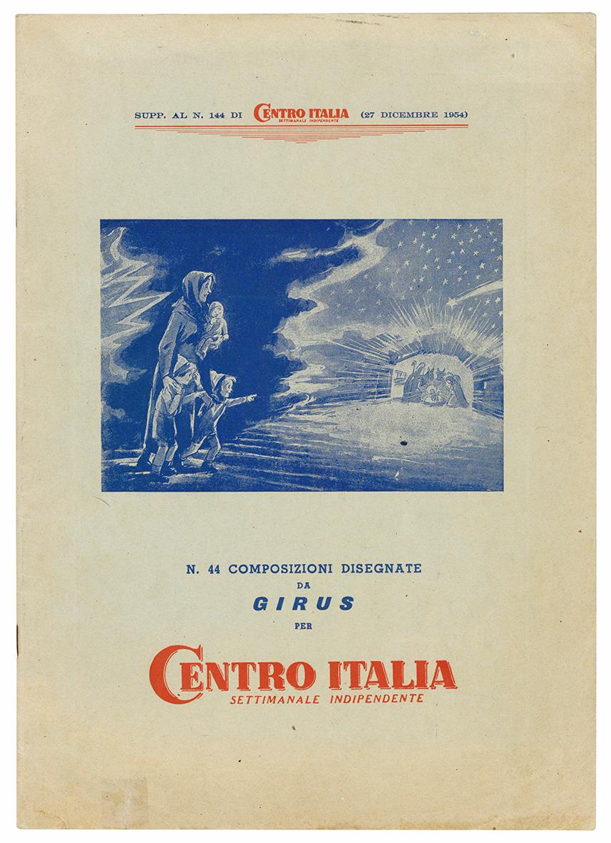N. 44 composizioni disegnate da Girus per Centro Italia settimanale …