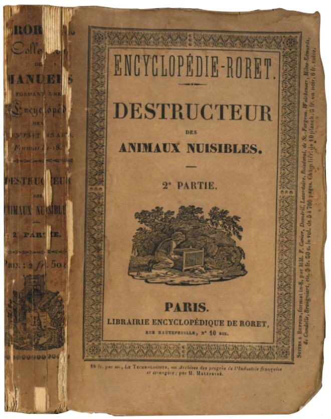 Nouveau manuel complet du destructeur des animaux nuisibles [...]. Les …