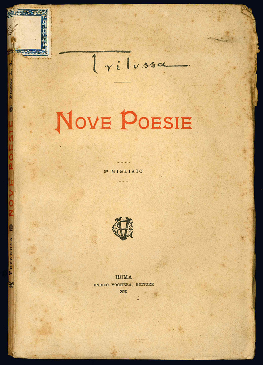 Nove poesie. 9^ migliaio.