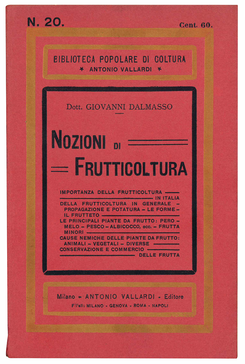 Nozioni di frutticoltura.