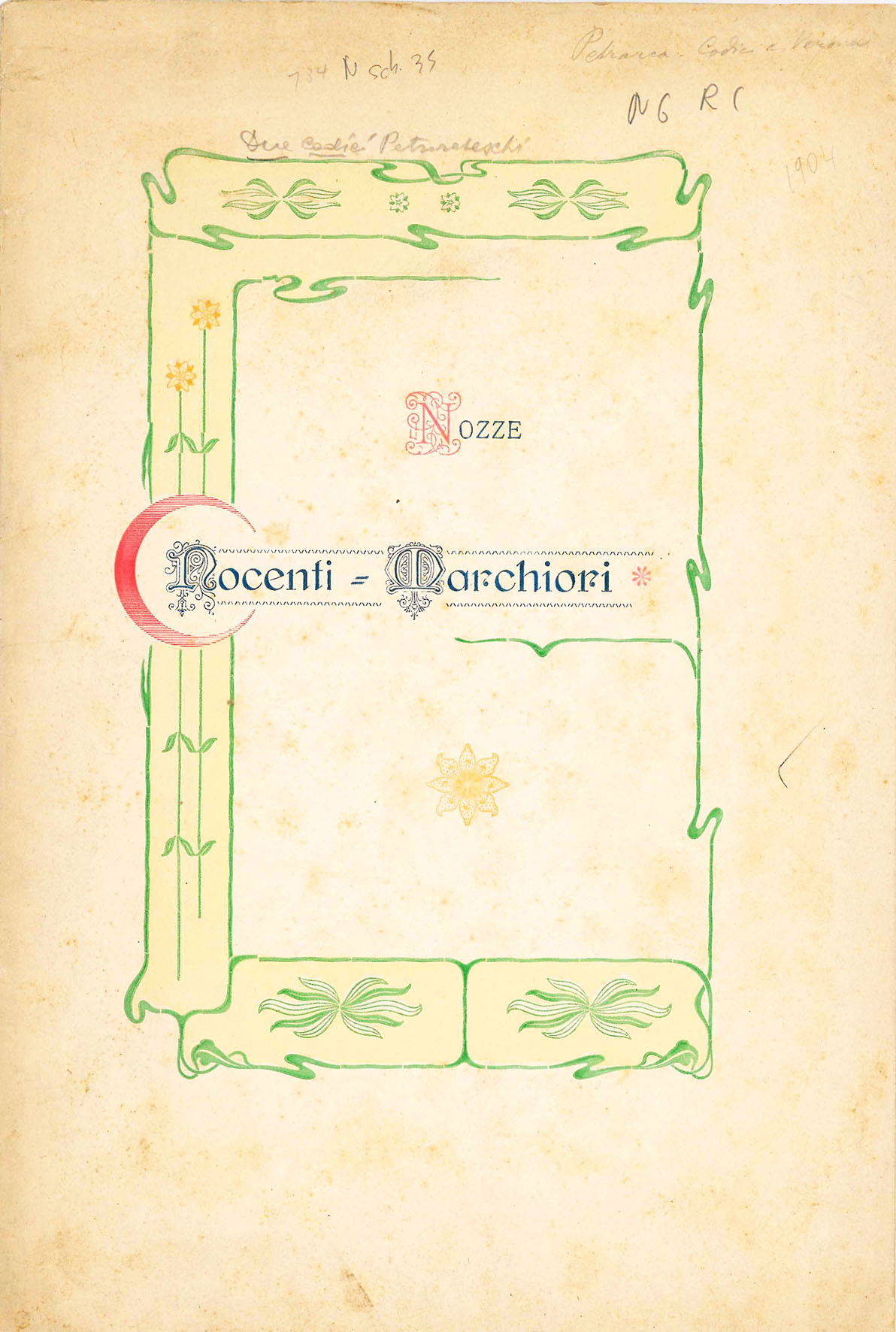 Nozze Nocenti - Marchiori