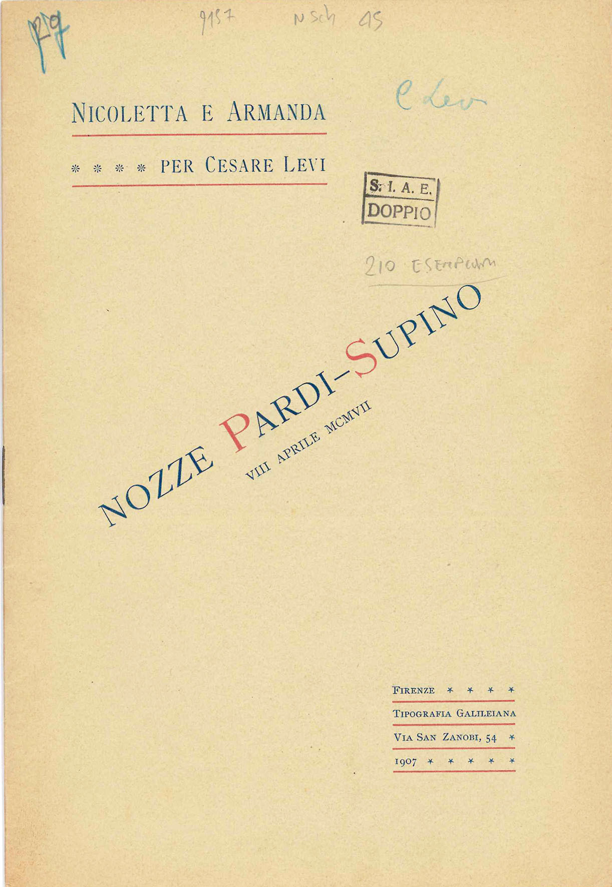 Nozze Pardi - Supino.
