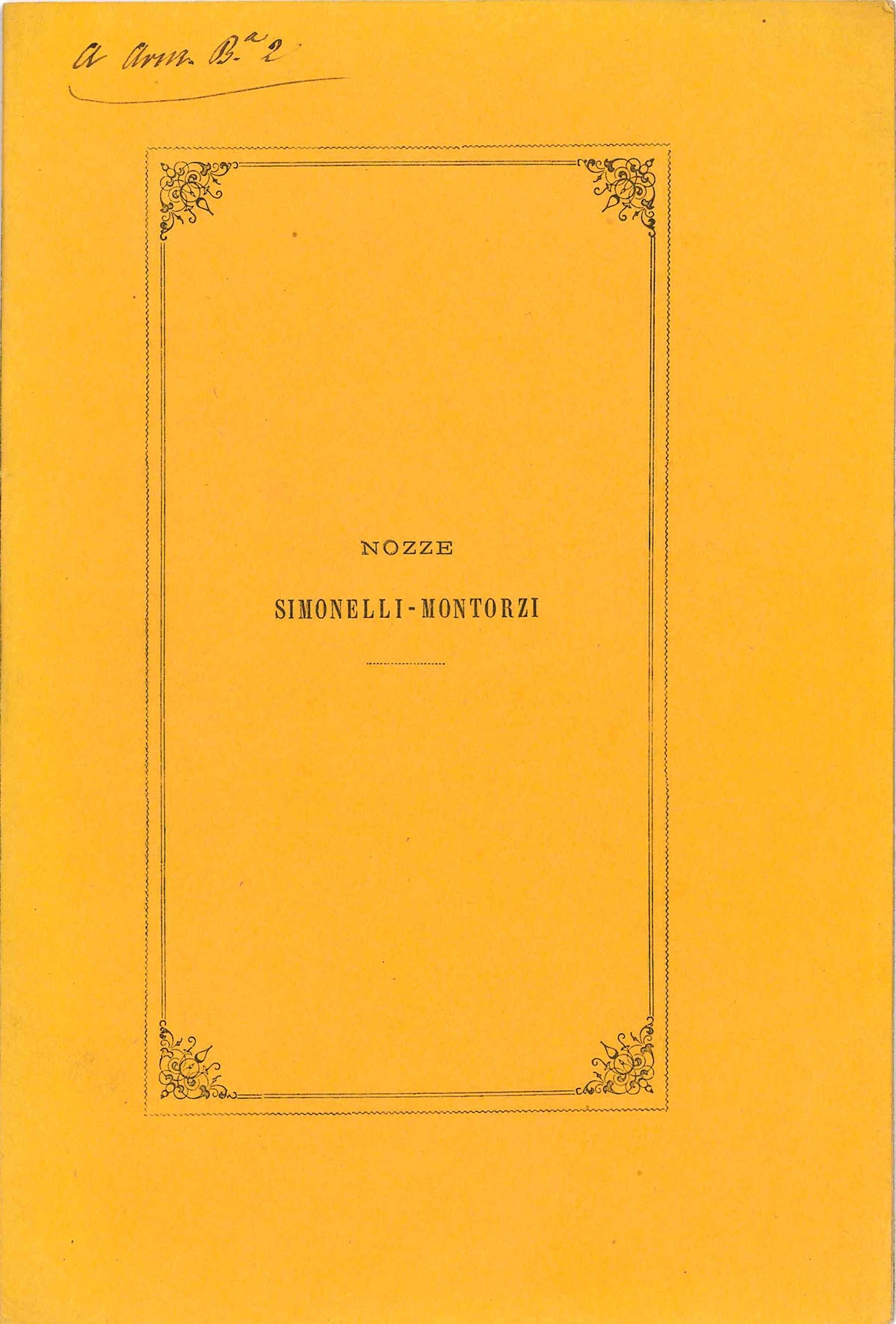 Nozze Simonelli - Montorzi.