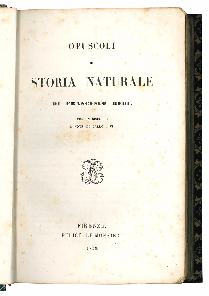 Opuscoli di storia naturale. Con un discorso e note di …