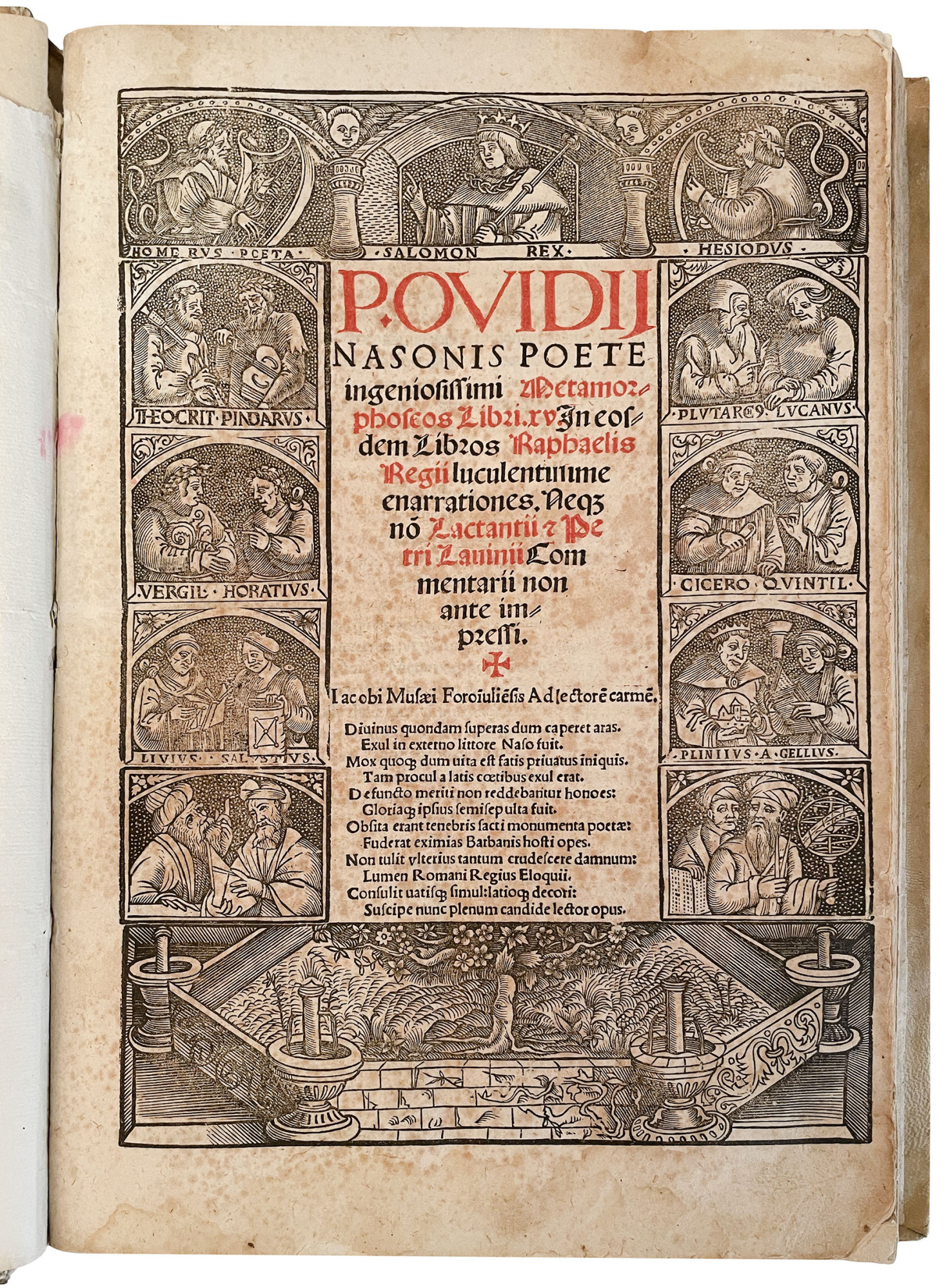 P. Ovidij Nasonis [...] Metamorphoseos libri XV.