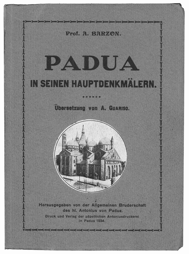 Padua in seinen hauptdenkmalern. Übersetzung von A. Guariso.