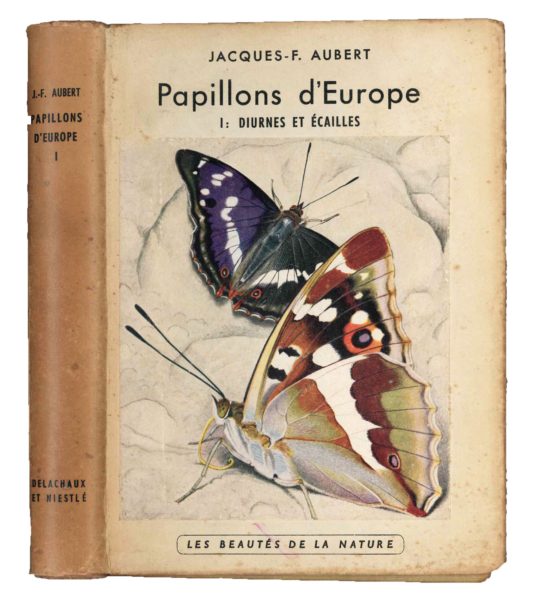 Papillons d'Europe. Vol. I 'Diurnes et ecailles'; vol. II 'Nocturnes …