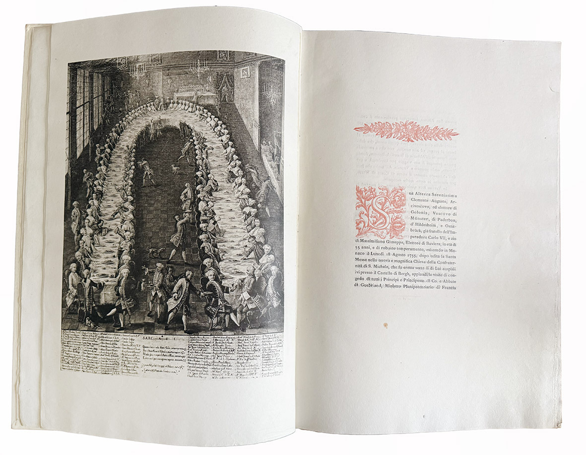 Passaggio dell'elettore di colonia per Venezia (1755) (Nozze Reali-Canossa Reali-Lucheschi)