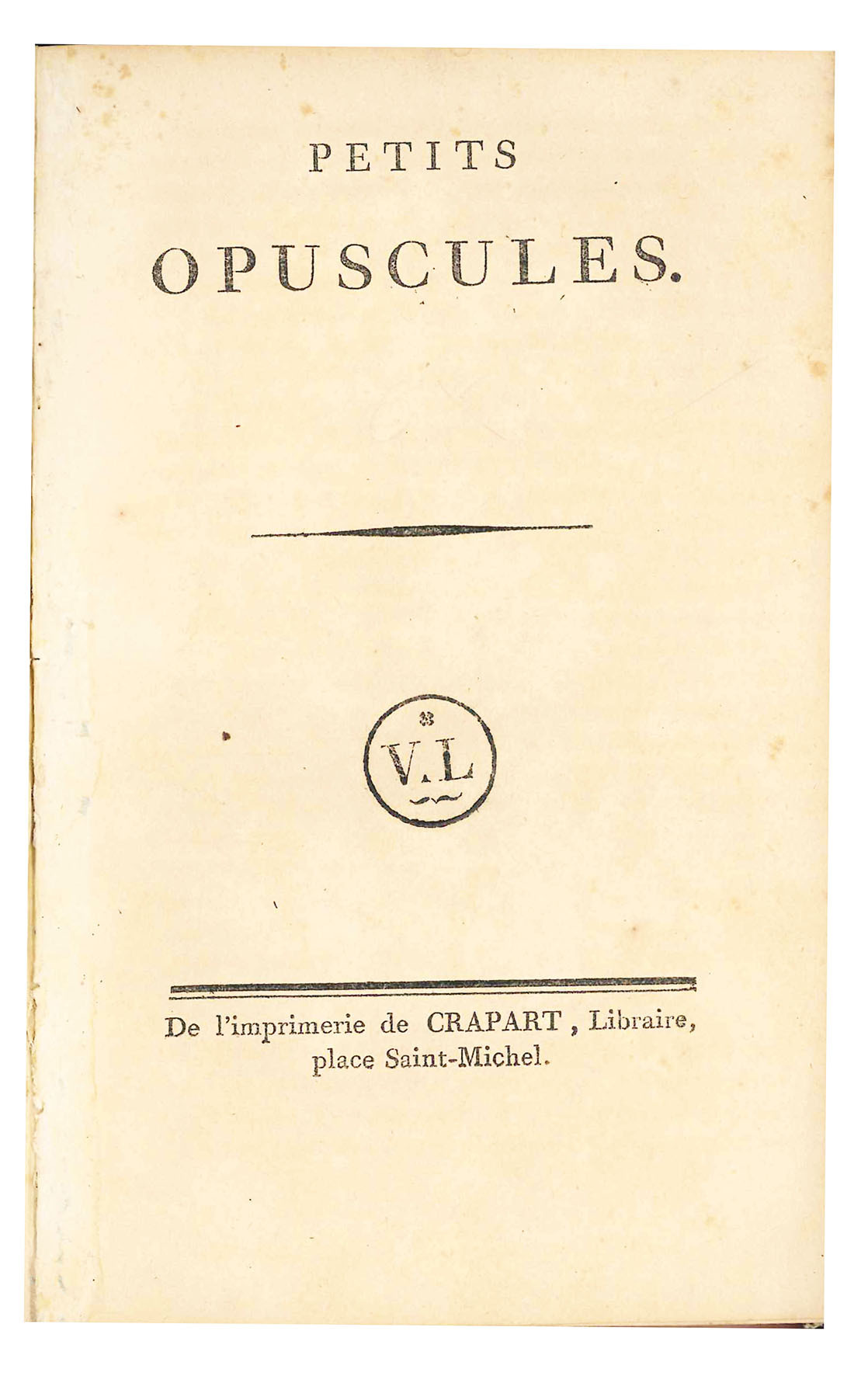Petit opuscules