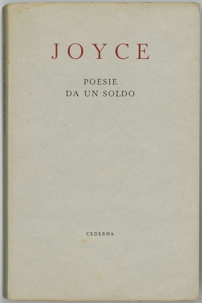 Poesie da un soldo. Dall' "Ulisse"