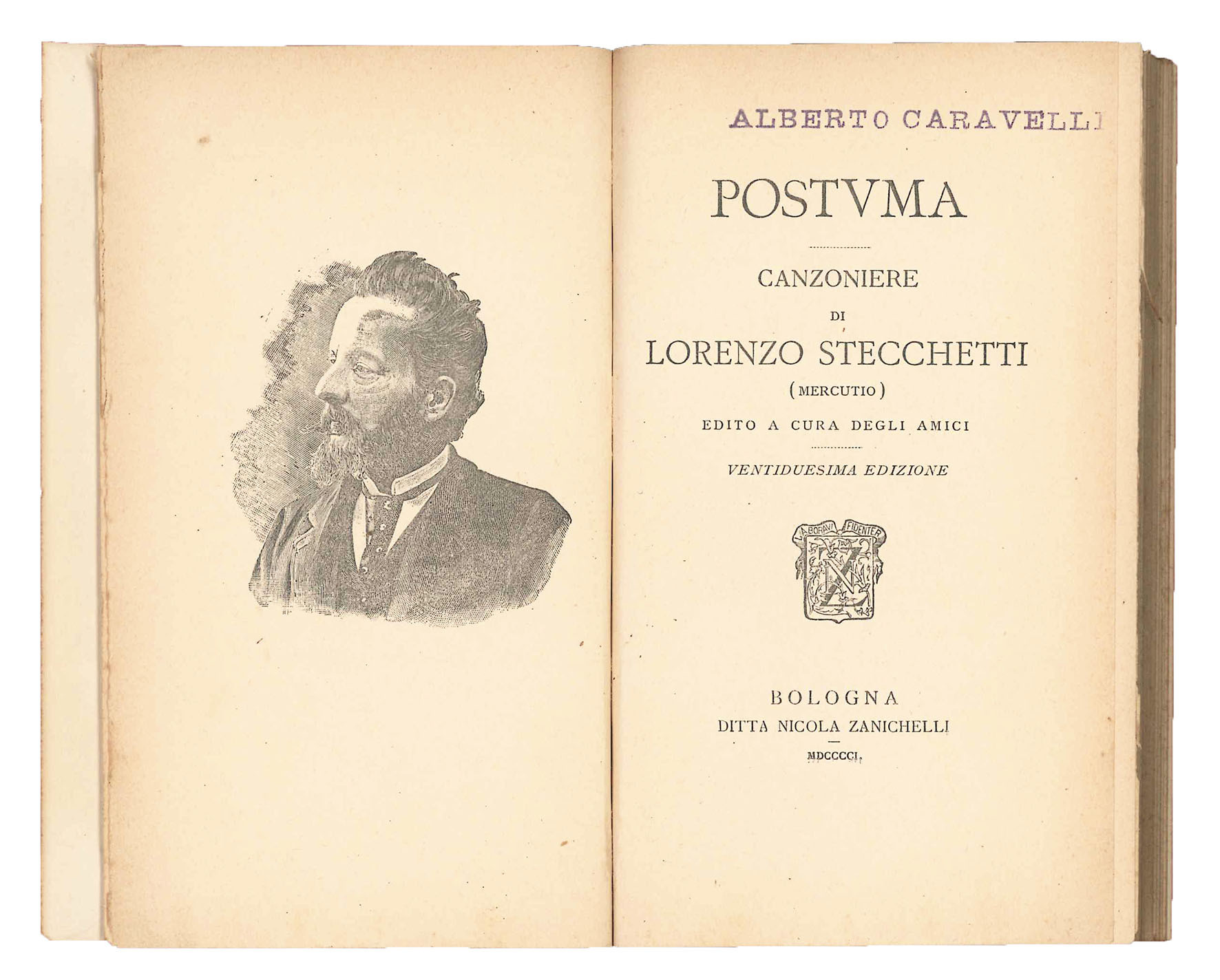 Postuma. Canzoniere.