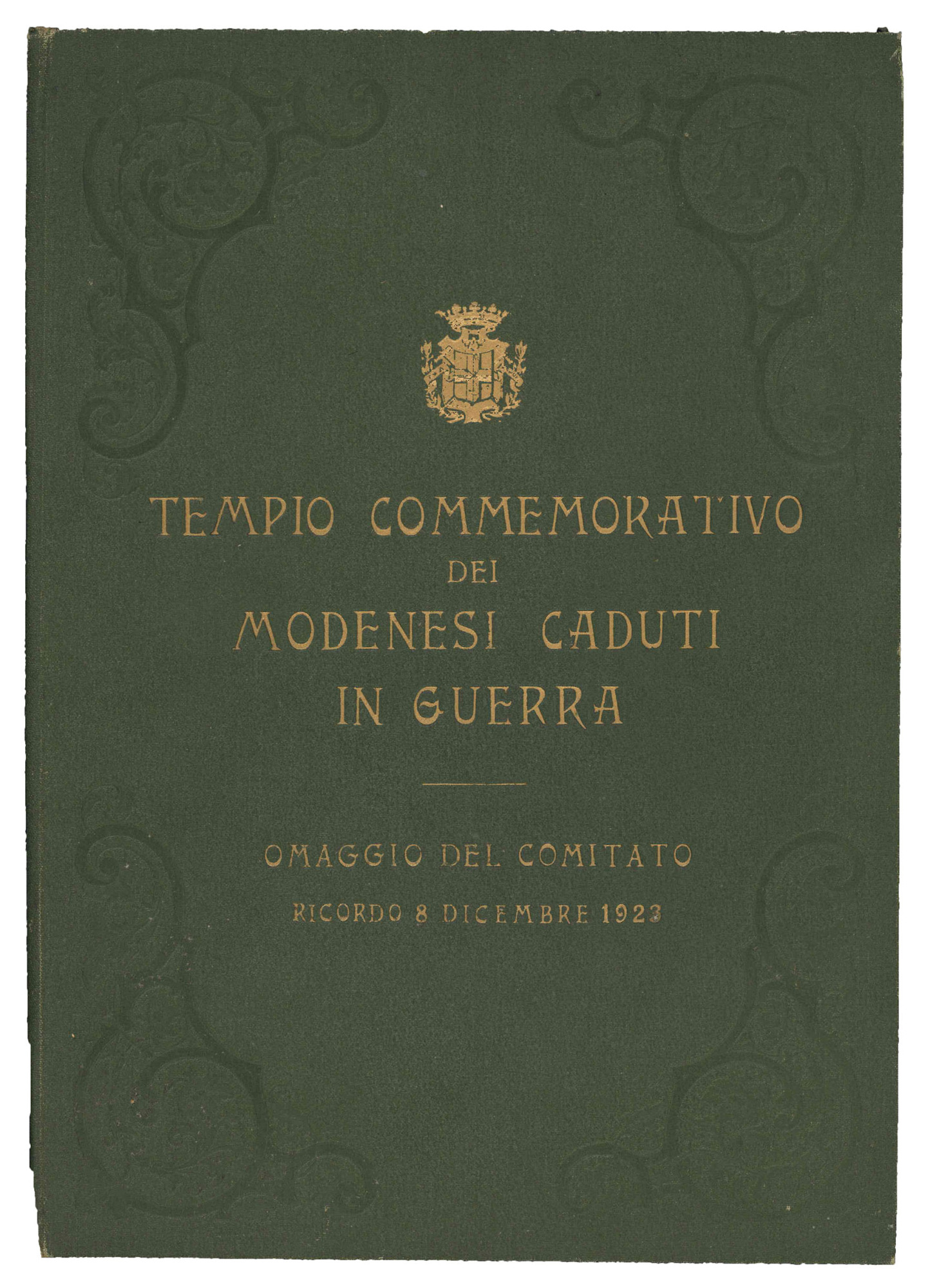 Pro Tempio monumentale commemorativo ed espiatorio dei caduti in guerra …