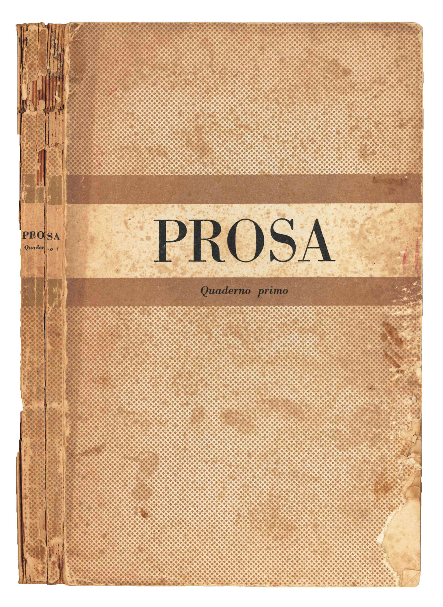 Prosa. Quaderni internazionali a cura di Gianna Manzini. Quaderno 1^ …