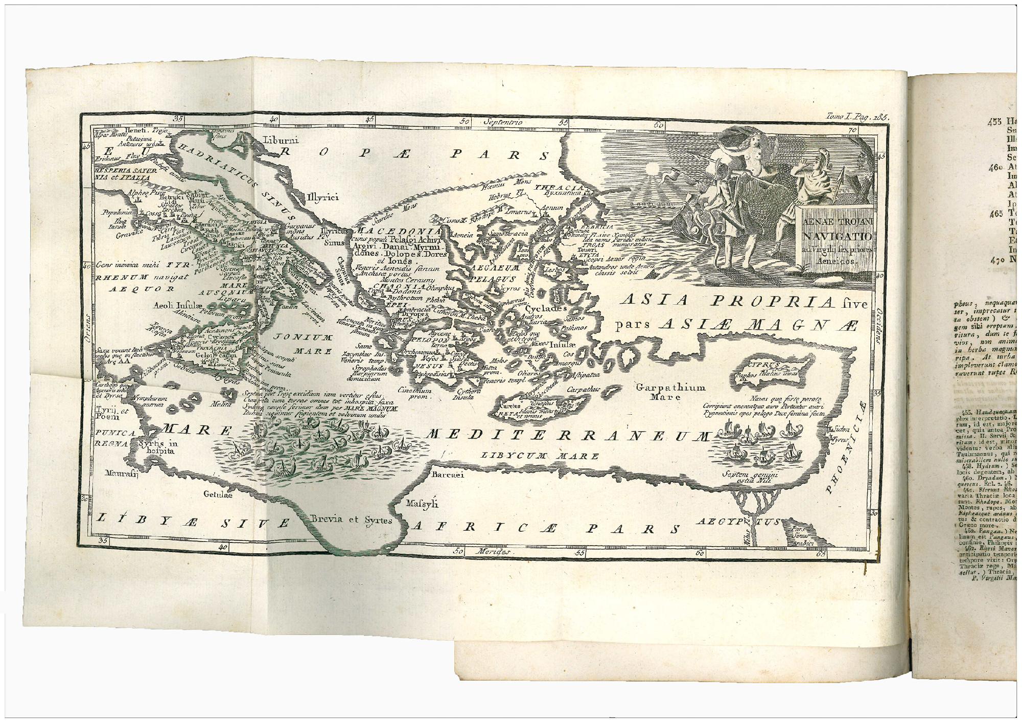 Publii Virgilii Maronis opera. Interpretatione et notis illustrauit Carolus Ruaeus …