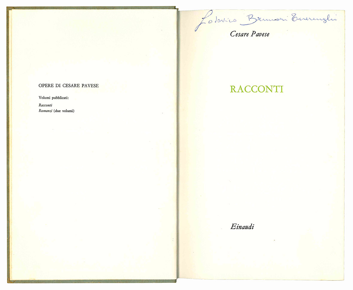 Racconti. Quarta edizione.