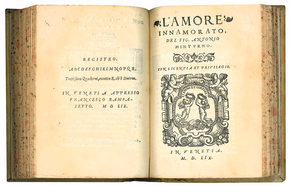 Rime et prose del sig. Antonio Minturno, nuovamente mandate in …