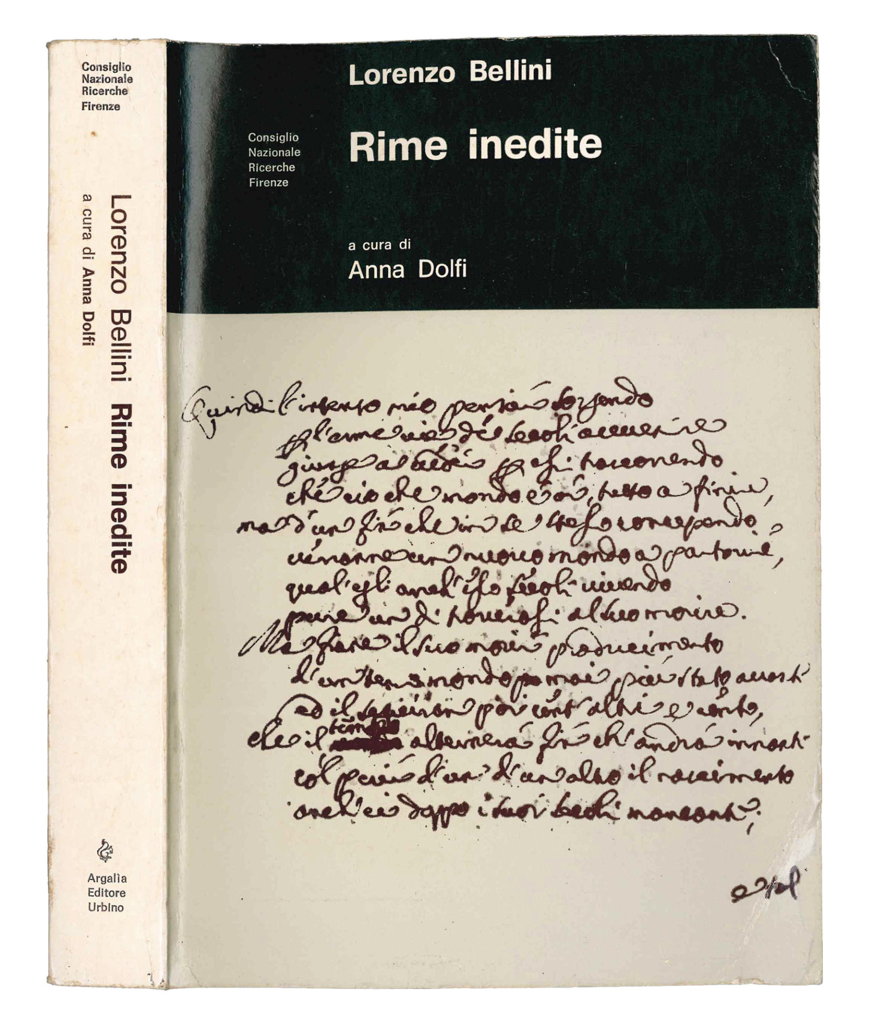 Rime inedite.