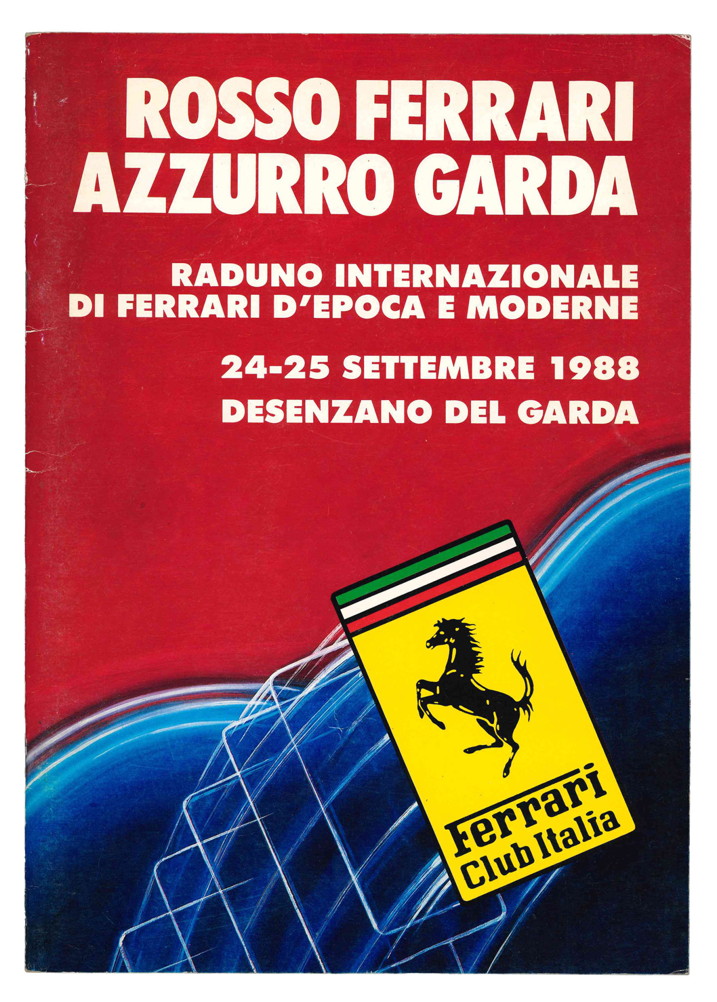 Rosso Ferrari Azzurro Garda. Raduno internazionale di Ferrari d'epoca e …