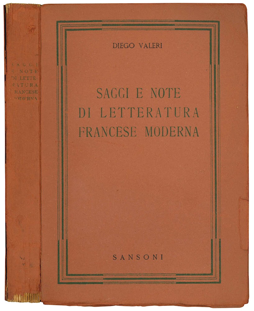 Saggi e note di letteratura francese moderna.