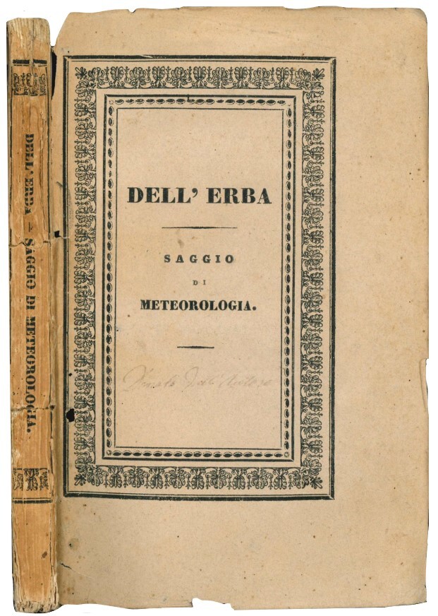 Saggio di meteorologia.