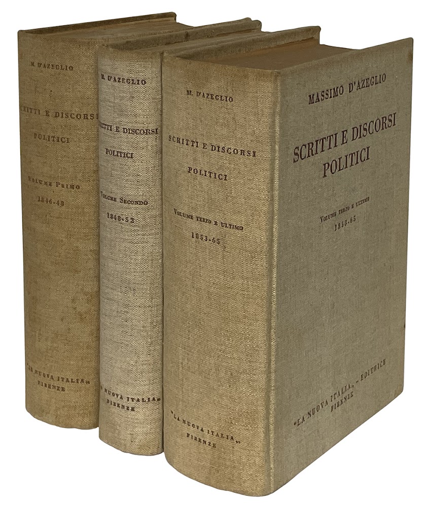 Scritti e discorsi politici. Volume primo. 1846-48 [-terzo e ultimo. …