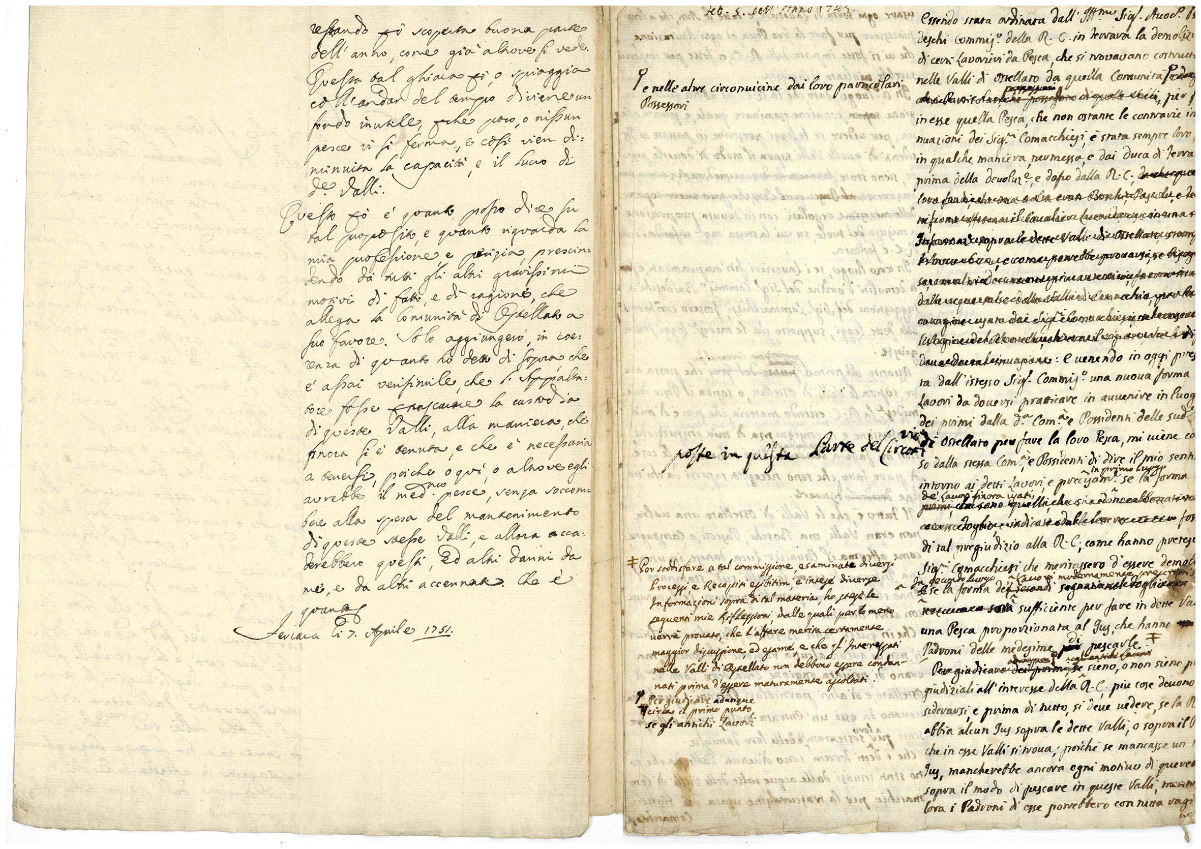 Scritti sopra le Valli di Ostellato: esistevano nelle Scritture del …