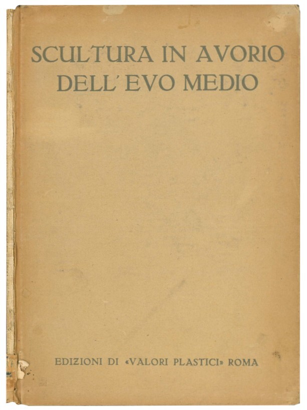 Scultura in avorio dell'Evo Medio.