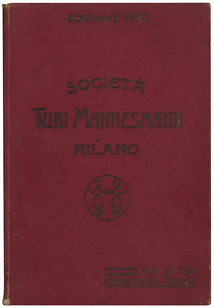 Società tubi Mannesmann. Edizione 1910.
