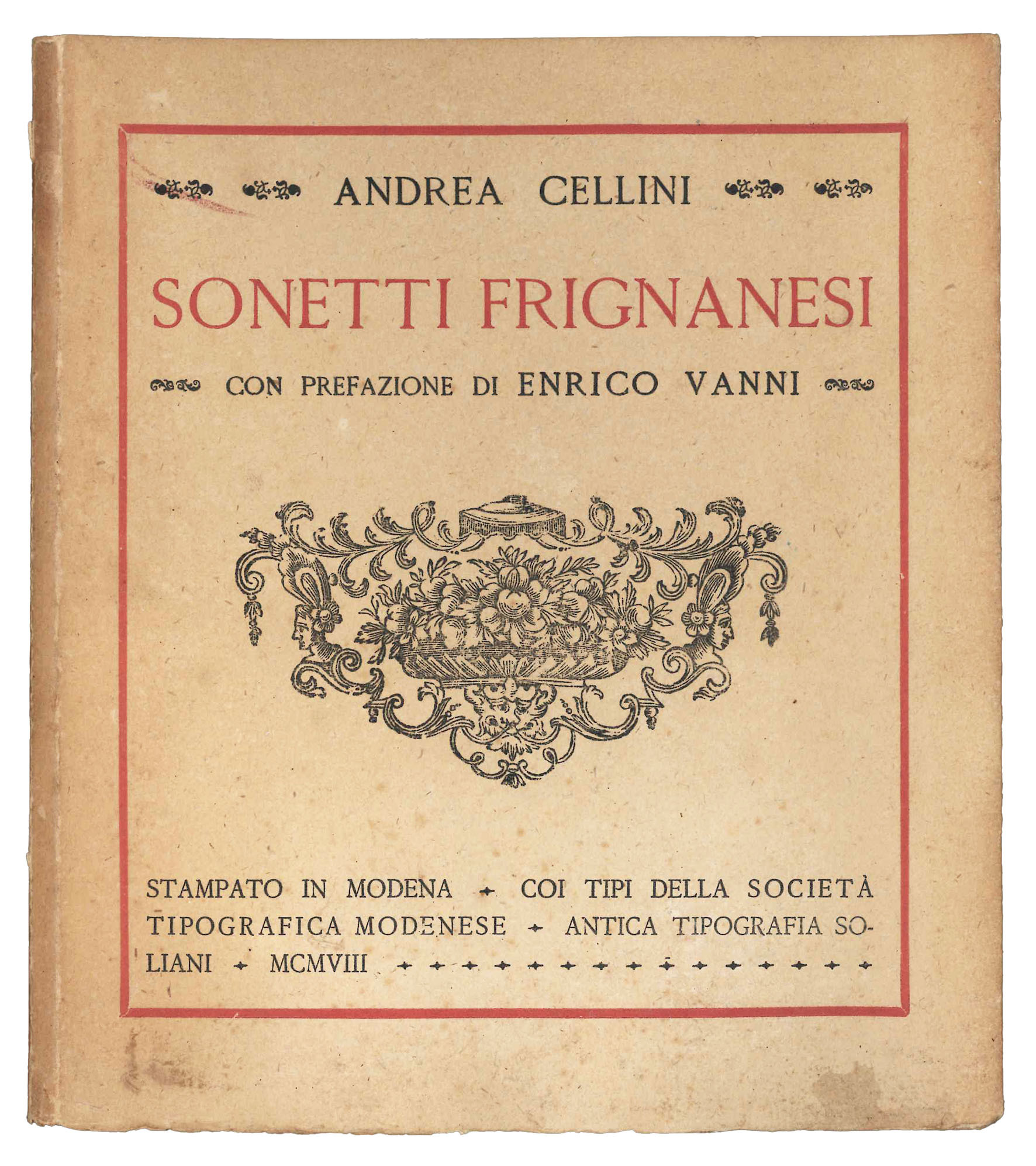 Sonetti frignanesi.