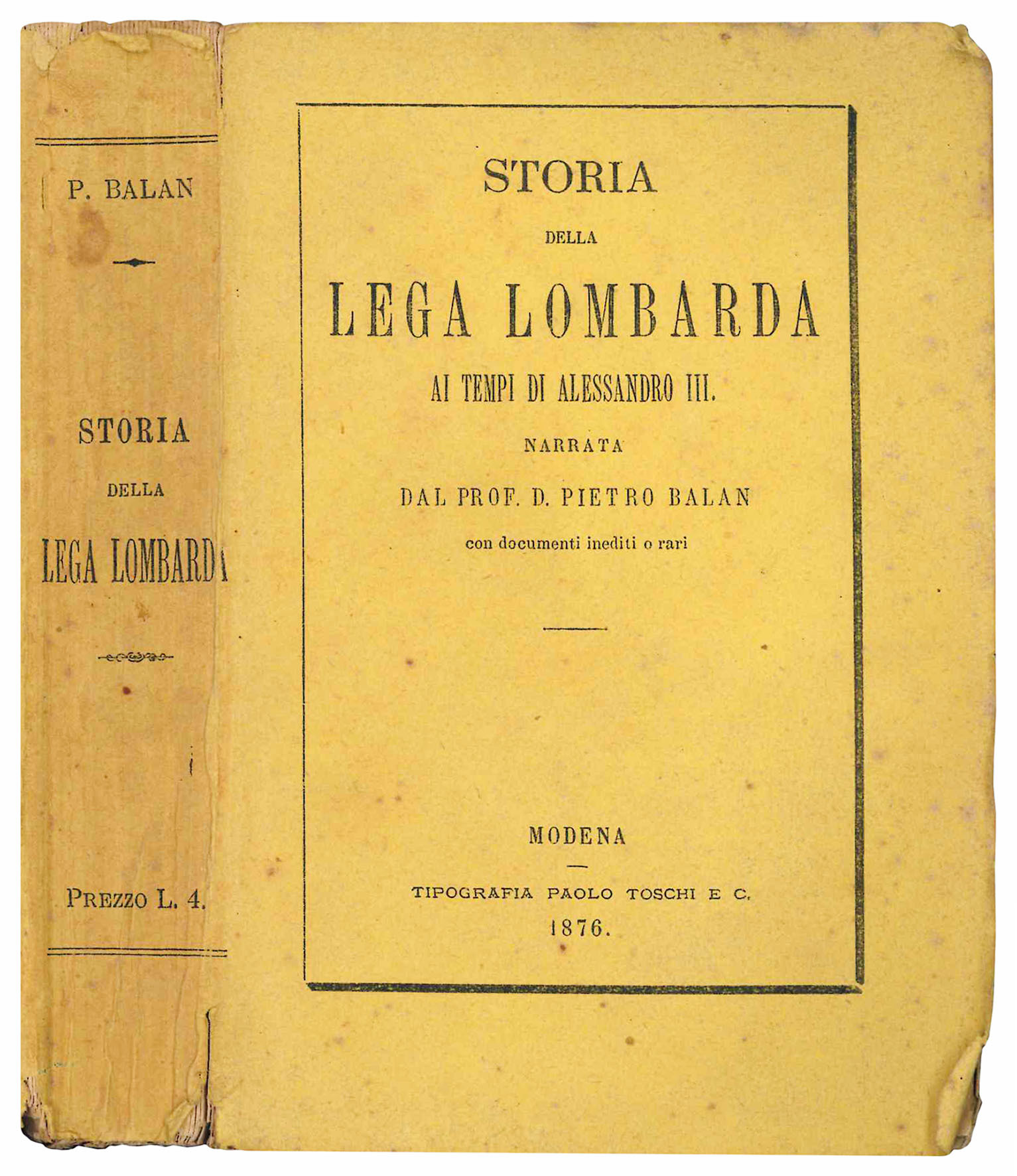 Storia della Lega Lombarda ai tempi di Alessandro III con …