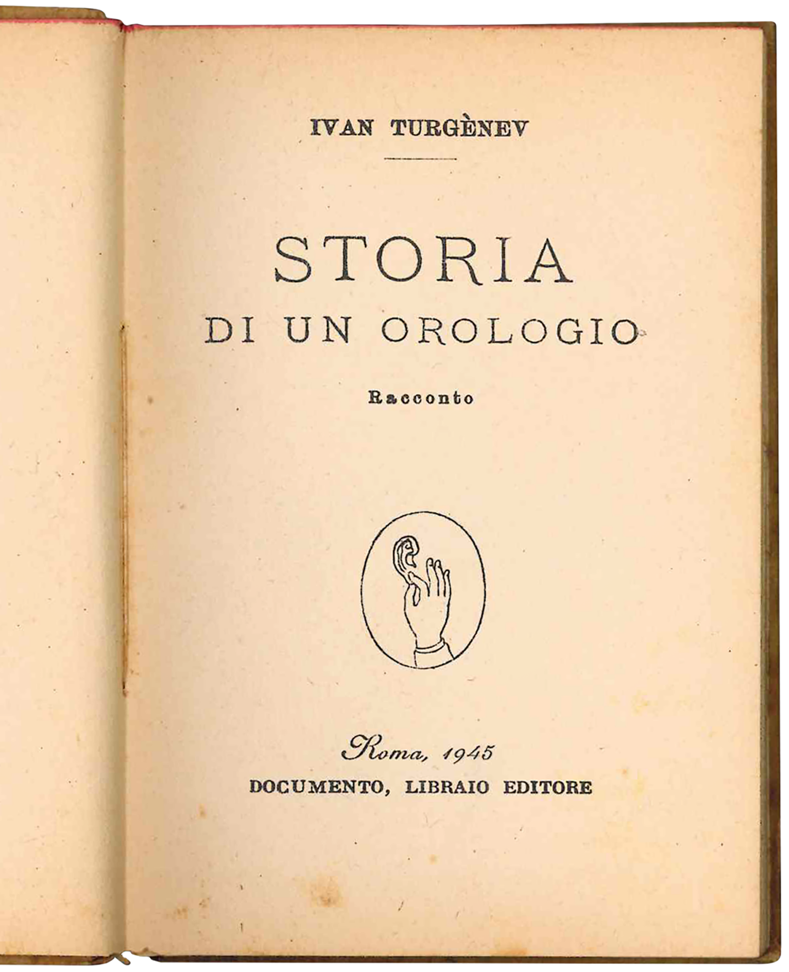 Storia di un orologio. Racconto.