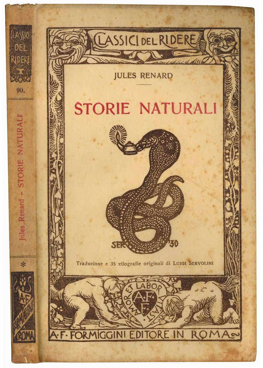 Storie naturali. Traduzione e 35 xilografie originali di Luigi Servolini.