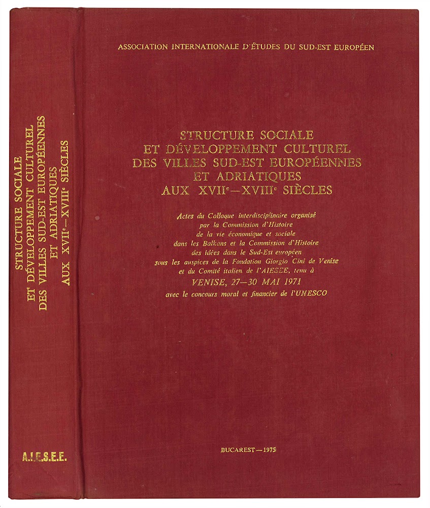 Structure sociale et développement culturel des villes Sud-Est européennes et …