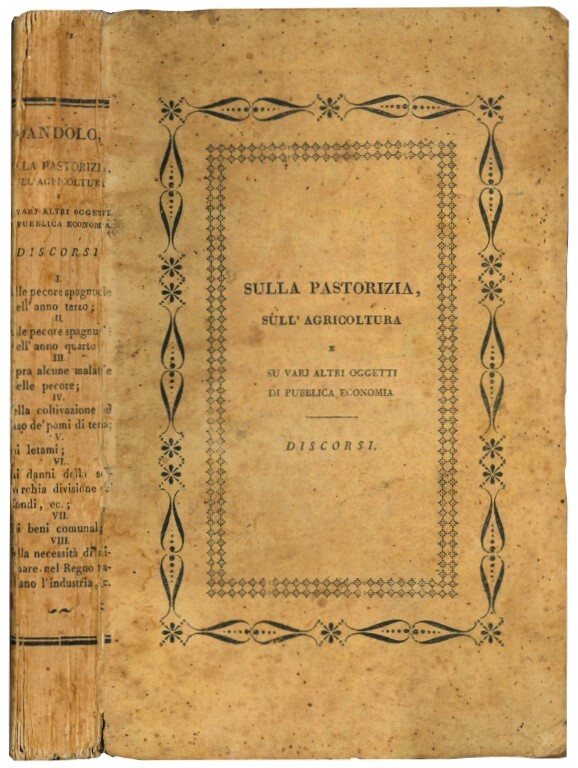 Sulla pastorizia, sull'agricoltura e su varj altri oggetti di pubblica …