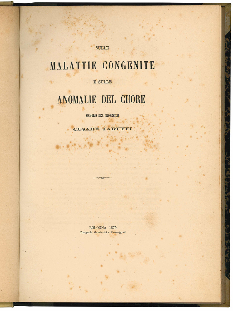 Sulle malattie congenite e sulle anomalie del cuore memoria del …