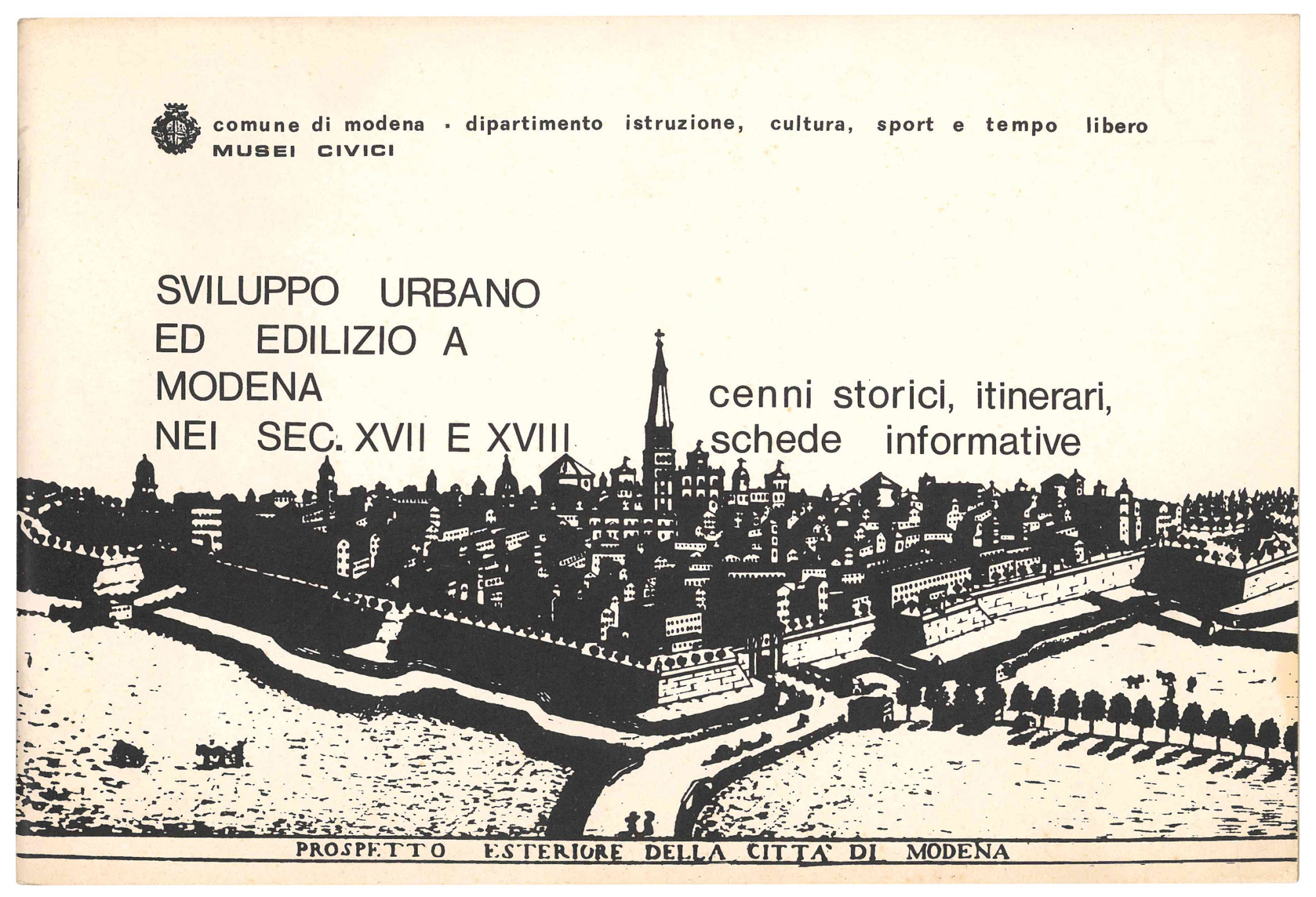 Sviluppo urbano ed edilizio a Modena nei sec. XVII e …