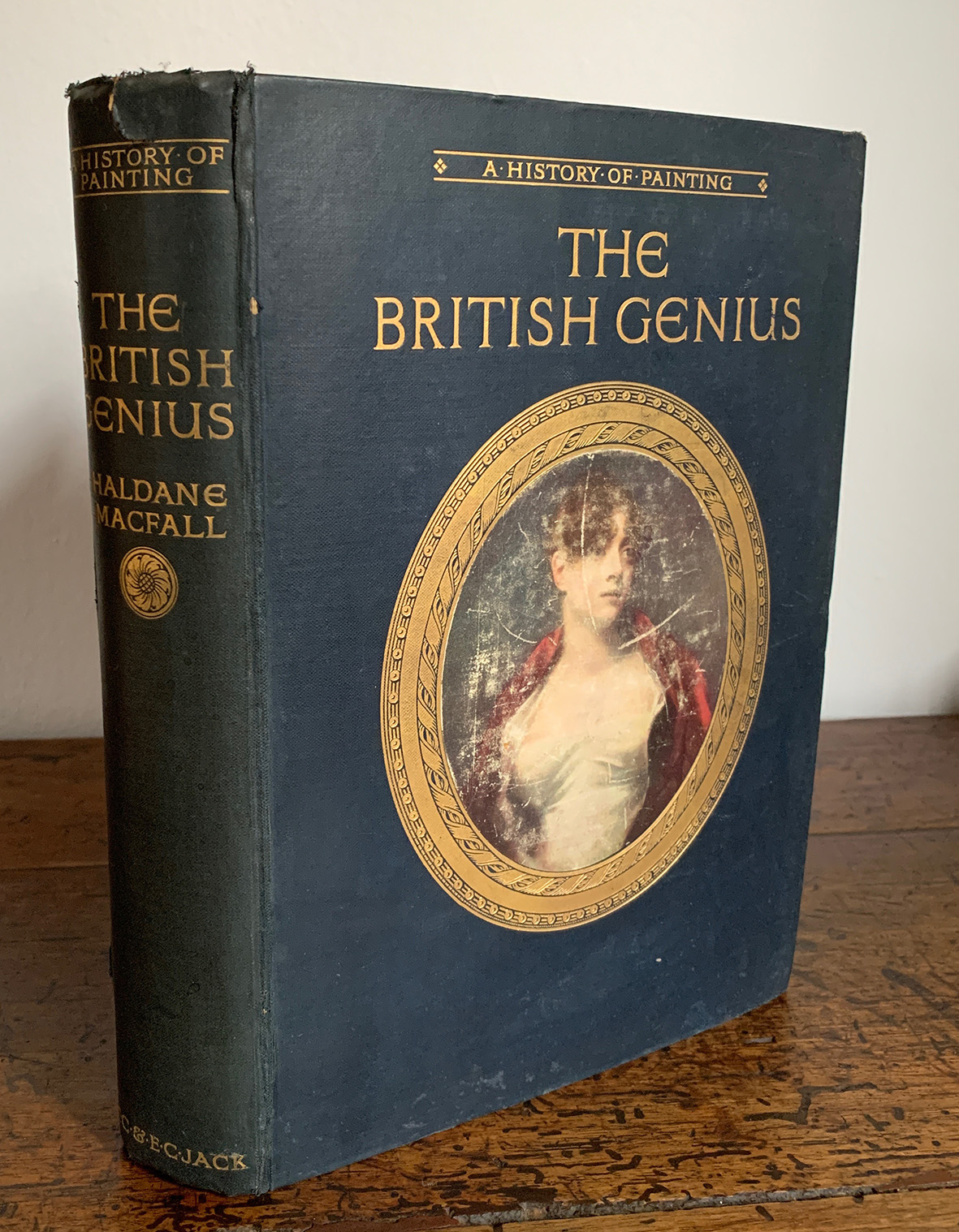 The British genius. Illustrated with nineteen plates in colour.