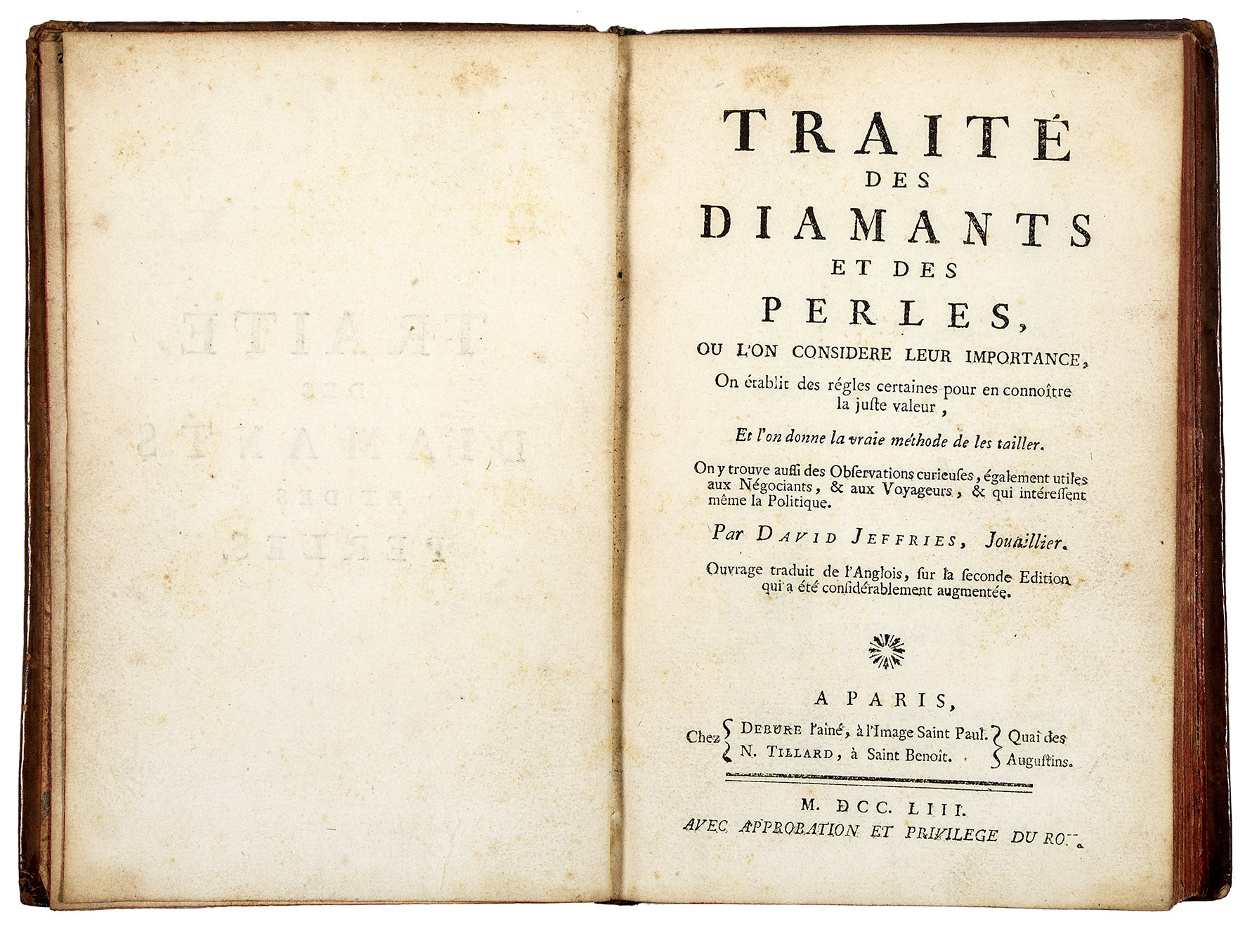 Traité des diamants et des perles, où l'on considère leur …