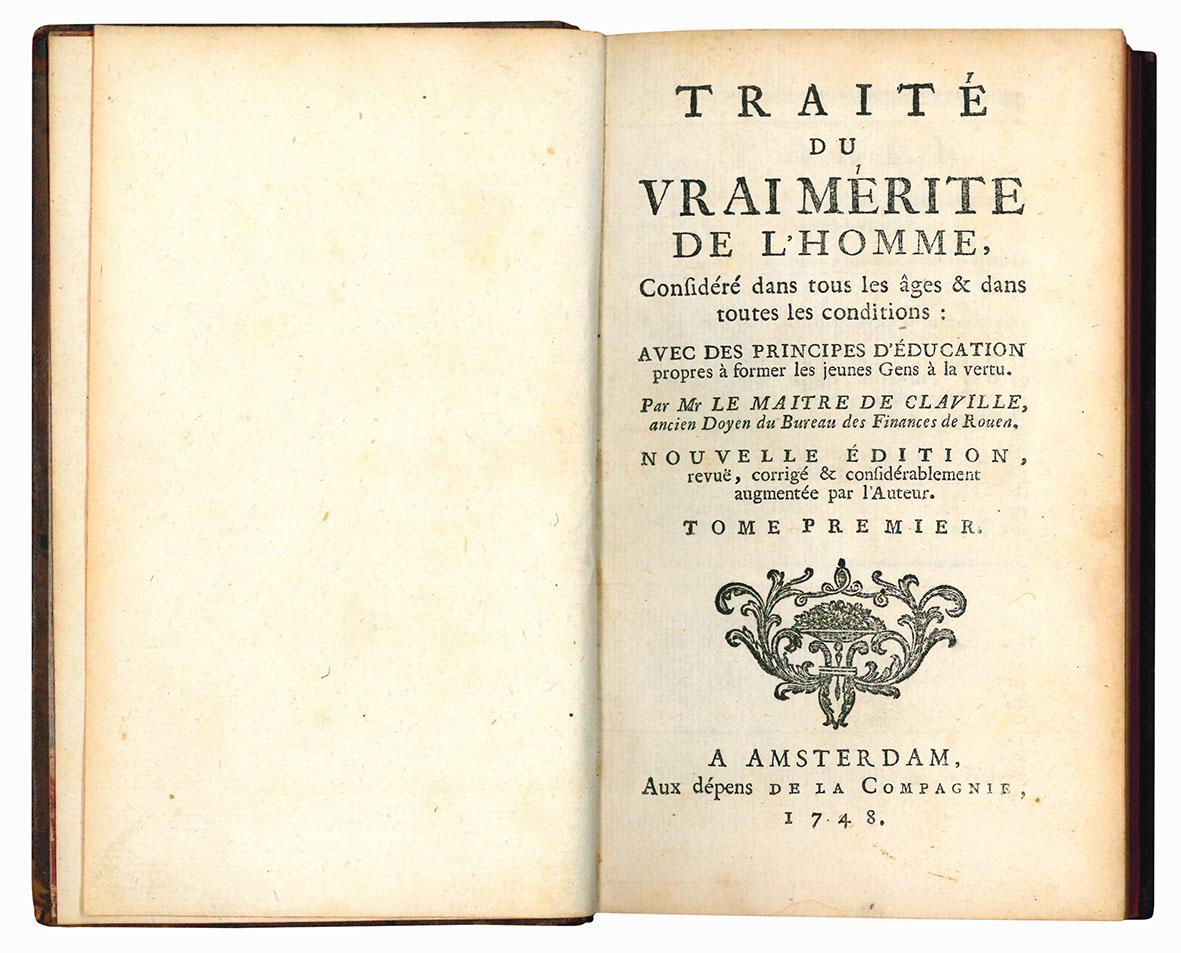 Traité du vrai mérite de l'homme considéré dans tous les …