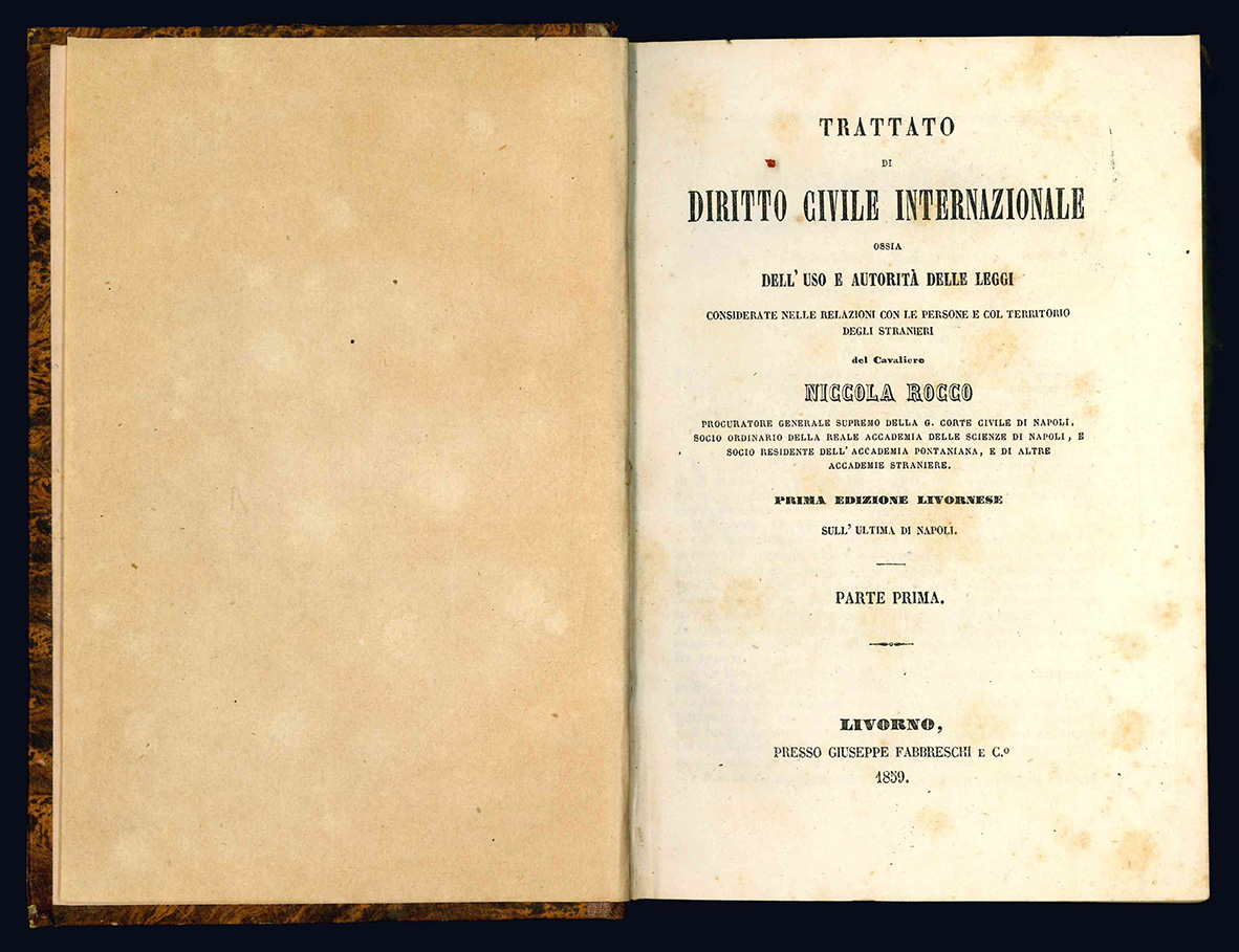 Trattato di diritto civile internazionale ossia dell'uso e autorità delle …