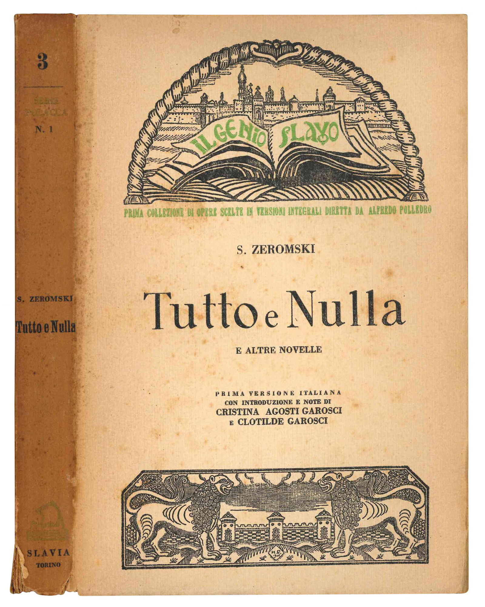 Tutto e Nulla e altre novelle. Prima versione italiana con …